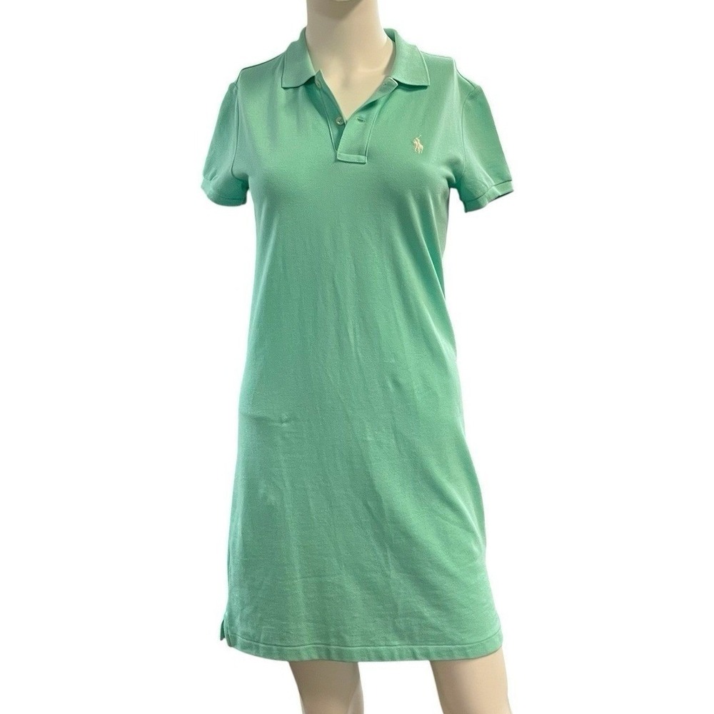 Polo Ralph Lauren The Mesh Mini Polo Dress XS Preppy Country Club Old Money